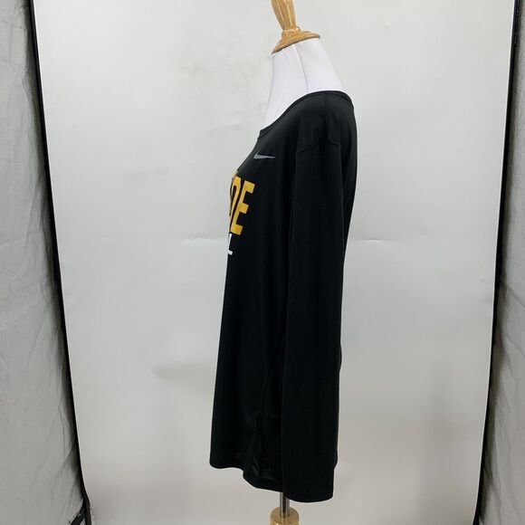 Nike Lady Pride Basketball T Shirt Womens XXL 2XL Black Long Sleeve Crew Dri Fit - Picture 4 of 11